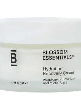 Blossom Essentials Hydration Recovery Face Cream Ceramide Moisturizer 1.7 oz